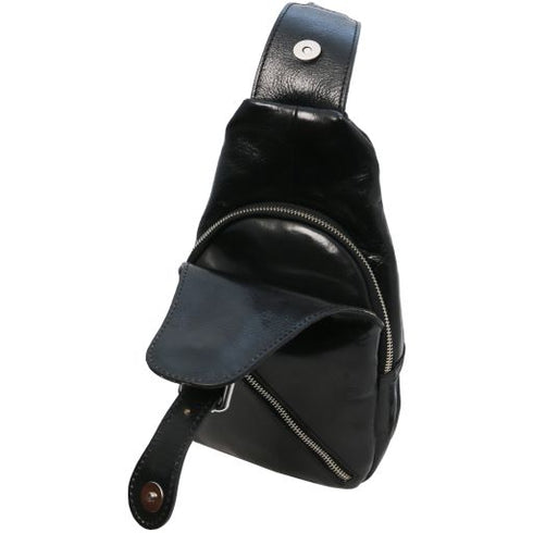 Kevin - Leather crossover bag